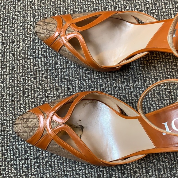 Dior Made In Italy, Dior Monogram, heels! Authentic! - Picture 7 of 12